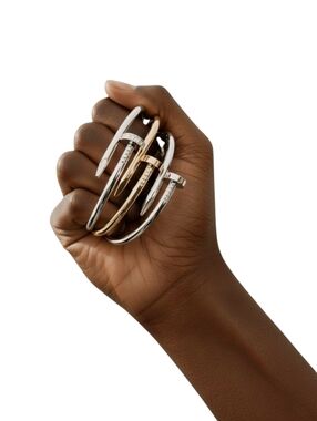 NAILED IT STAINLESS STEEL BRACELETZ ▪︎ Marigold ▪︎ Gold